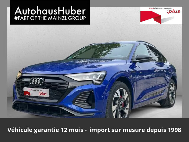 Audi Q8 e-tron S line Disponible Allemagne 2023 38 680 € - neuf Europe