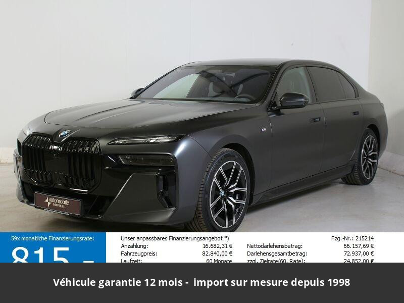 BMW i7 M Sportpaket Disponible Allemagne 2022 79 840 € - neuf Europe