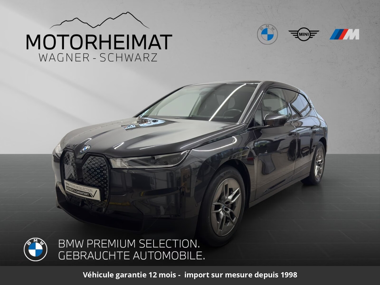 BMW iX ACC H&K Multifunktionssitze Disponible Allemagne