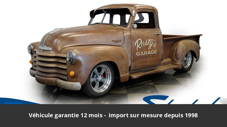 Chevrolet 3100 1953 216 CI V8 90 HP 3 vitesses Tous compris 47 614 € - occasion USA
