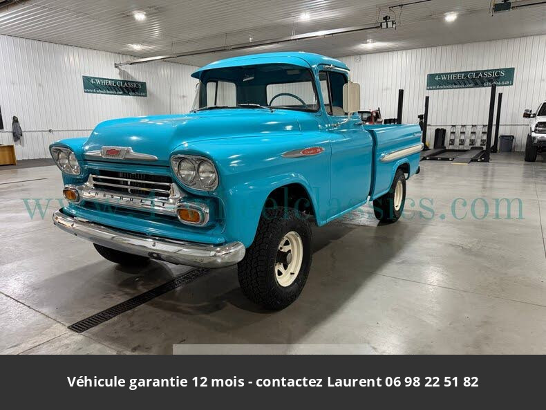 Chevrolet 3100 1958 Pickup 235 CI 123 HP 2 ou 4 vitesses Tous compris 41 392 € - occasion USA