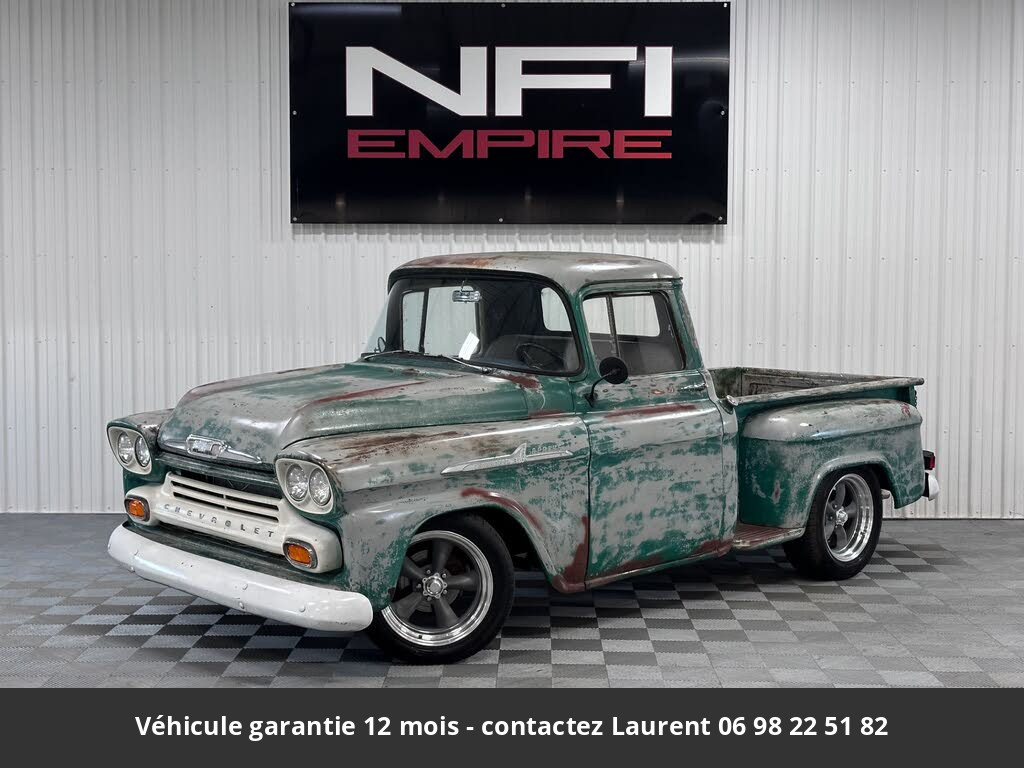 Chevrolet Apache 1958 Pickup 235 CI 137 HP 2 ou 4 vitesses Tous compris 33 824 € - occasion USA