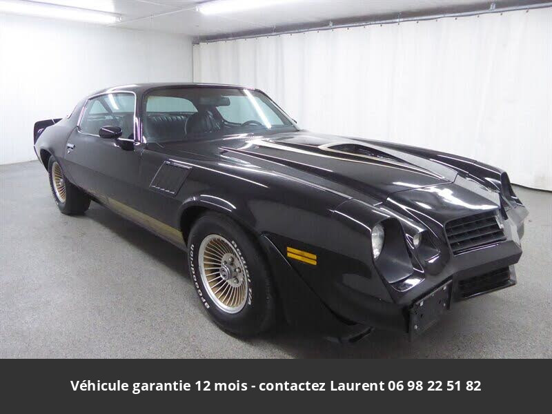 Chevrolet Camaro 1979 Coupe 350 CI V8 190 HP Code LM1 Turbo-Hydramatic 350 (TH350) vitesses Tous compris 38 303 € - occasion USA