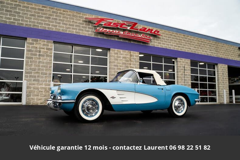 Chevrolet Corvette 1961 Coupe 283 CI V8 315 HP Code RPO 469 4 vitesses Tous compris 97 634 € - occasion USA