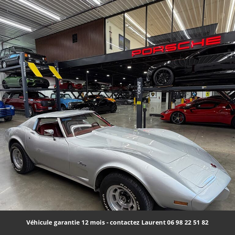 Chevrolet Corvette 1976 Coupe 350 CI 180 HP Code L48 3 Turbo Hydra-Matic 350 / TH350 vitesses Tous compris 30 473 € - occasion USA