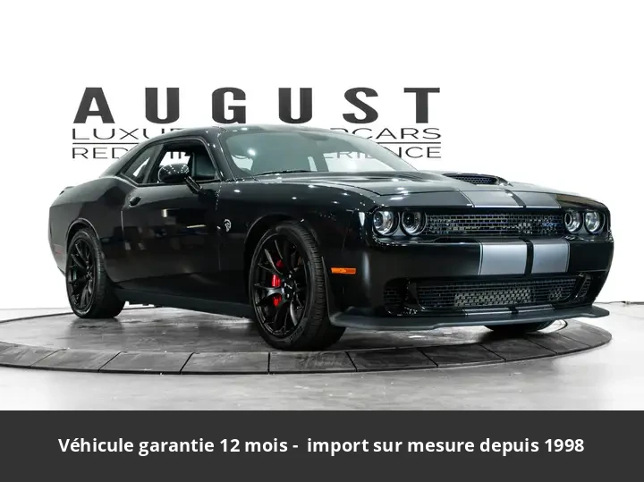 DODGE Challenger Hellcat 707 hp 6.2L V 2015 81 190 € - occasion Canada