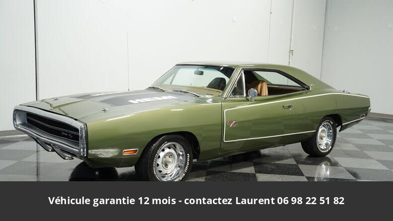 Dodge Charger 1970 Coupe 318 CI V8 230 HP Code F 3 vitesses Tous compris 104 236 € - occasion USA