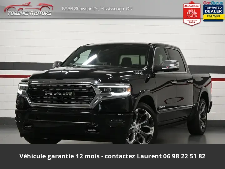 DODGE RAM Limited 12P 5.7L 4x4 Tout compris hors homologation 4500e 2022 69 612 € - occasion Canada