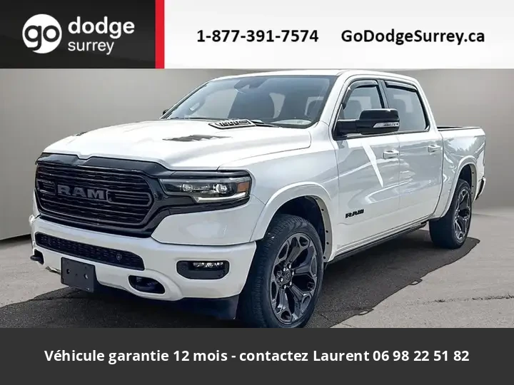 DODGE RAM Limited 12P 5.7L 4x4 Tout compris hors homologation 4500e 2022 77 850 € - occasion Canada