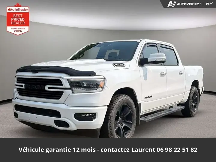 DODGE RAM Sport Night 12P 5.7L 4x4 Tout compris hors homologation 4500e 2022 57 324 € - occasion Canada