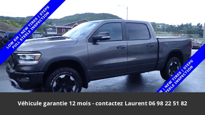 DODGE RAM Rebel 12P 5.7L 4x4 Tout compris hors homologation 4500e 2022 58 047 € - occasion Canada
