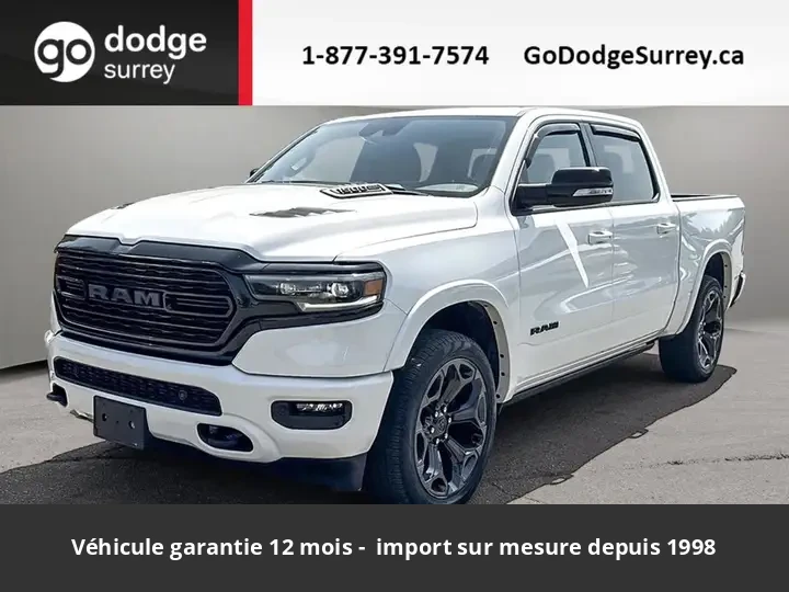 DODGE RAM Limited 12P 5.7L 4x4 Tout compris hors homologation 4500e 2022 64 536 € - occasion Canada