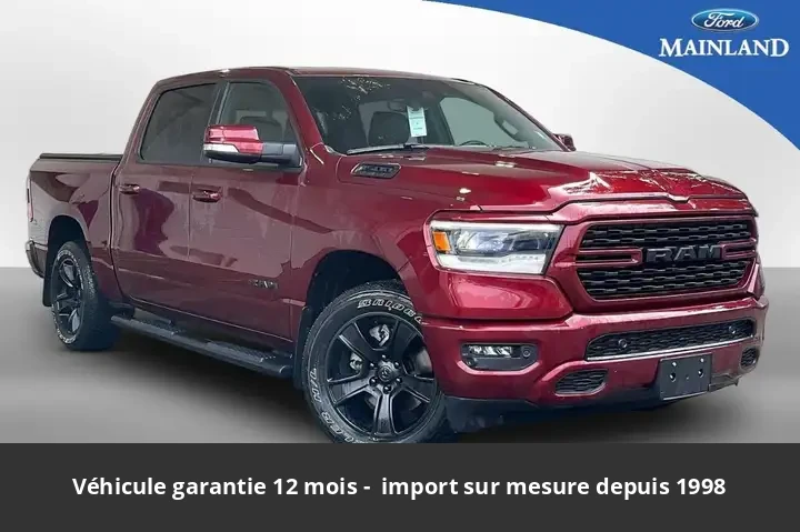 DODGE RAM Sport Night 12P 5.7L 4x4 Tout compris hors homologation 4500e 2022 57 925 € - occasion Canada