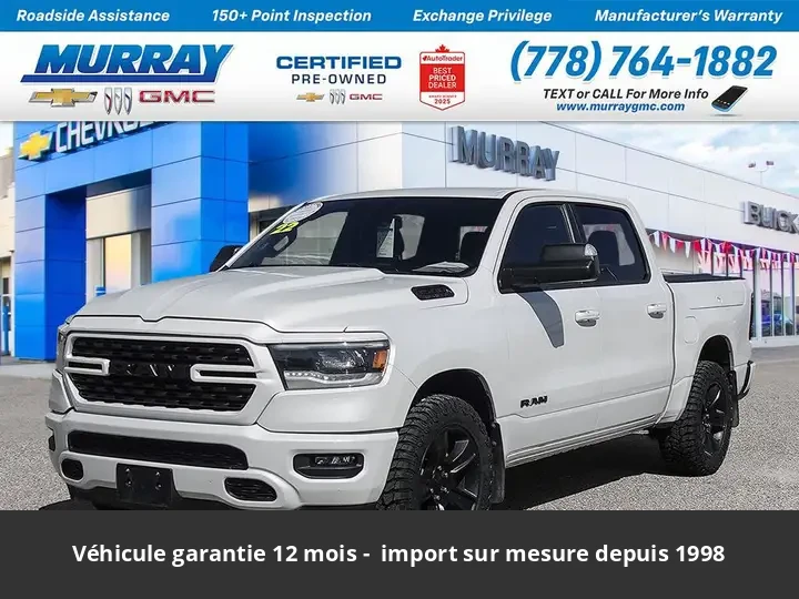DODGE RAM Sport Night 12P 5.7L 4x4 2022 52 765 € - occasion Canada
