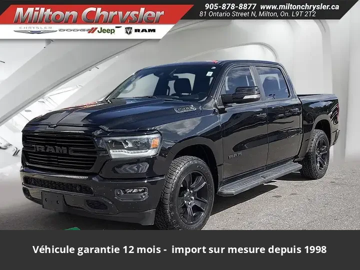 DODGE RAM Sport Night 12P 5.7L 4x4 2022 50 320 € - occasion Canada