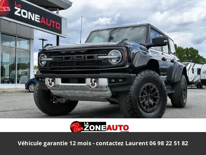 FORD Bronco Raptor 4x4 Tout compris hors homologation 4500e 2022 102 269 € - occasion Canada