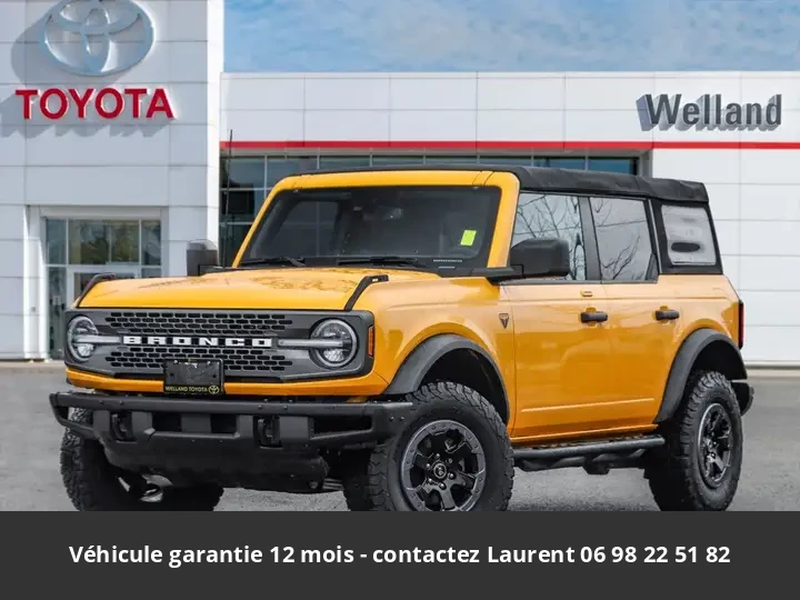 FORD Bronco Badlands 4P 4X4 Tout compris hors homologation 4500e 2022 59 451 € - occasion Canada