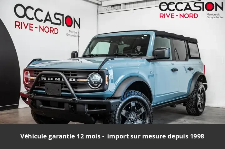 FORD Bronco Badlands 4P 4X4 Tout compris hors homologation 4500e 2022 52 147 € - occasion Canada