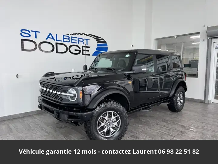 FORD Bronco Badlands 4P 4X4 Tout compris hors homologation 4500e 2023 70 722 € - occasion Canada