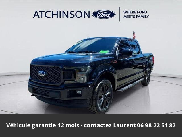 Ford F-150 Lariat Ethanol 5.0L SuperCrew 4x4 Tout compris hors homologation 4500e 2019 56 277 € - occasion USA