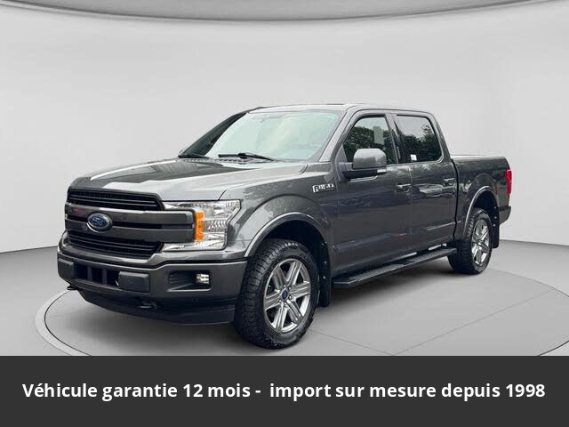Ford F-150 Lariat Ethanol 5.0L SuperCrew 4x4 Tout compris hors homologation 4500e