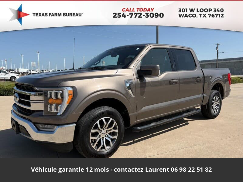 Ford F-150 Lariat Ethanol 5.0L SuperCrew 4x4 Tout compris hors homologation 4500e 2022 55 252 € - occasion USA