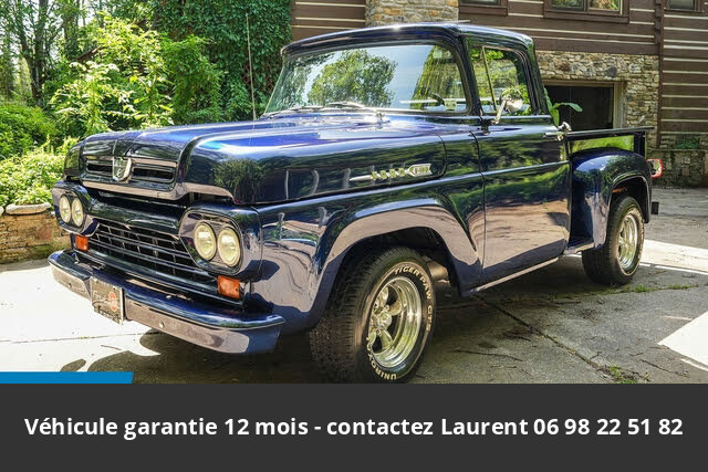 Ford F100 1960 Pickup 223 CI 139 HP Code J 3 vitesses Tous compris 32 628 € - occasion USA