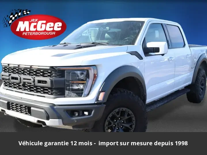 FORD F150 Raptor SuperCrew 4x4 Tout compris hors homologation 4500e 2021 74 340 € - occasion Canada