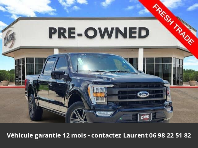 Ford F150 Lariat Ethanol 5.0L SuperCrew 4x4 Tout compris hors homologation 4500e 2022 73 783 € - occasion USA
