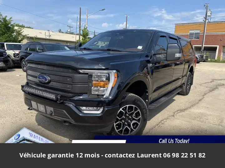 FORD F150 Lariat Ethanol 5.0L SuperCrew 4x4 Tout compris hors homologation 4500e 2023 85 909 € - occasion Canada