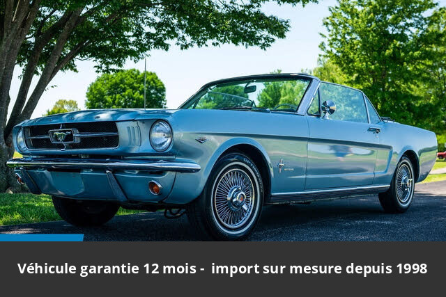 Ford Mustang 1965 Convertible 289 CI v8 200 HP Code C 3 vitesses Tous compris 37 504 € - occasion USA