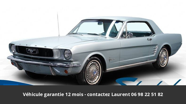 Ford Mustang 1966 Coupe 200 CI 120 HP Code T 3 vitesses Tous compris 32 592 € - occasion USA