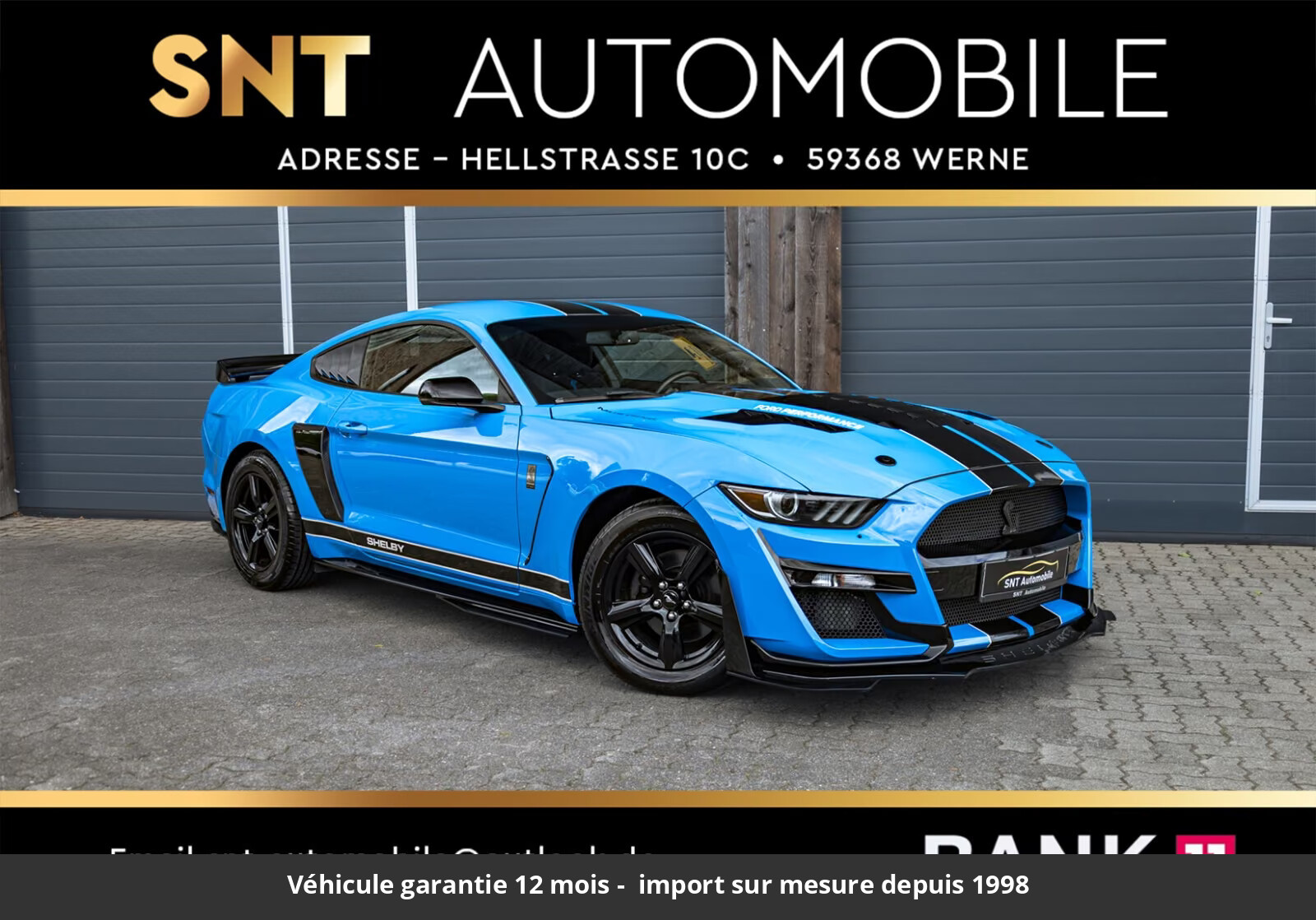 Ford Mustang Pack Shelby 2017 38 090 € - neuf Europe