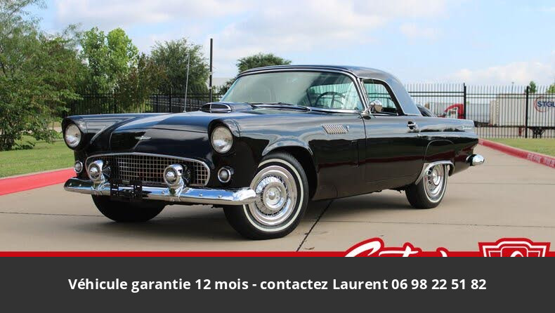 Ford Thunderbird 1956 Convertible 292 CI V8 195 HP Code P 3 vitesses Tous compris 40 408 € - occasion USA