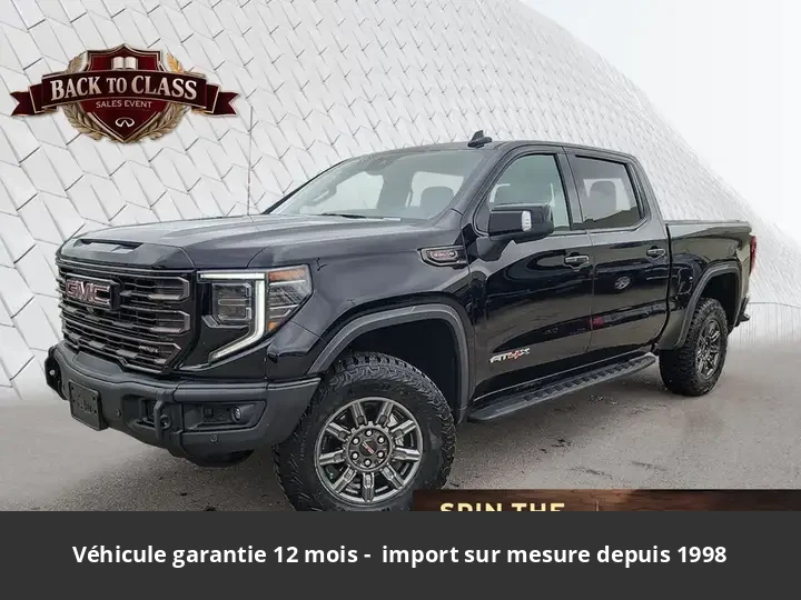 GMC Sierra AT4X 6.2L Tout compris hors homologation 4500e 2025 75 582 € - occasion Canada