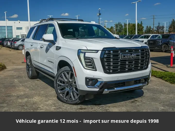 GMC Yukon Ultimate 6.2l V8 Tout compris hors homologation 4500e 2026 126 540 € - occasion Canada