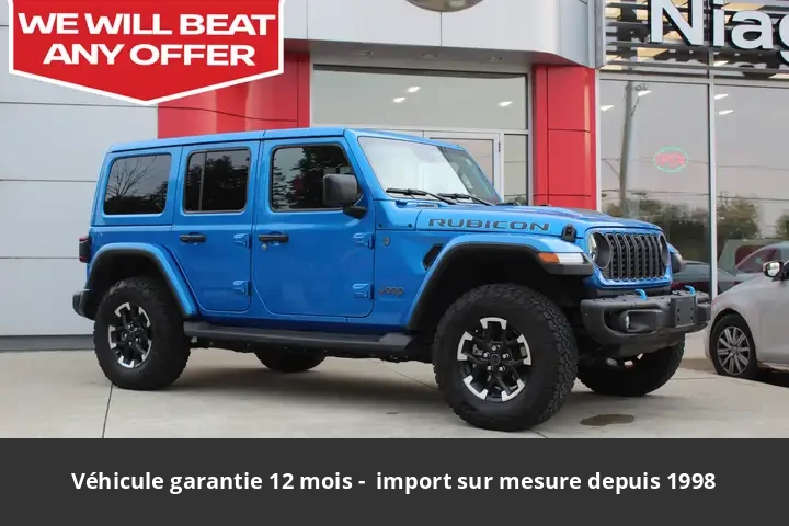 JEEP Wrangler Rubicon X 4x4 2024 63 892 € - occasion Canada