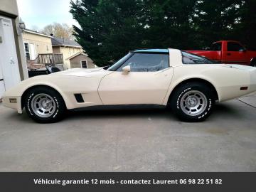 1981 Chevrolet Corvette L81 190 hp 5.7L V81981 Prix tout compris  