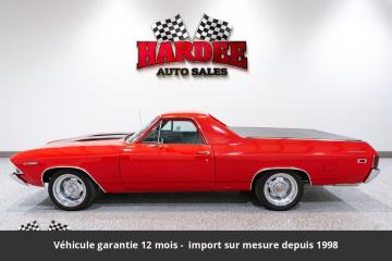 1969 Chevrolet El Camino 1969 Pickup 230 CI 140 HP Code L6 Powerglide 2 vitesses vitesses Tous compris