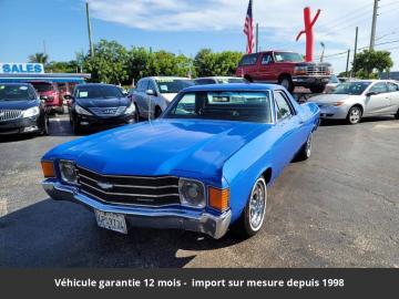 1972 Chevrolet El Camino 1972 Pickup 350 CI 220 HP Code L48 Powerglide 2 vitesses vitesses Tous compris