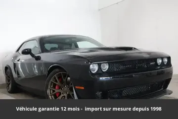 2017 DODGE Challenger Hellcat 707 hp 6.2L V8 Tout compris hors homologation 4500e