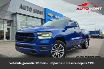 2019 DODGE RAM Sport Night 12P 5.7L 4x4 Tout compris hors homologation 4500e