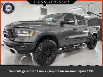 2019 DODGE RAM Rebel 12P 5.7L 4x4 Tout compris hors homologation 4500e