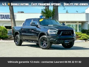 2021 DODGE RAM Rebel 12P 5.7L 4x4 Tout compris hors homologation 4500e
