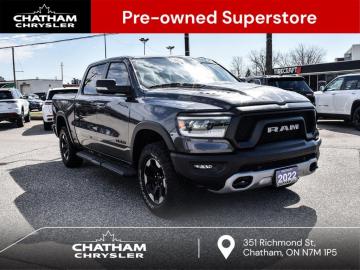 2022 DODGE RAM 5.7 Rebel Crew Cab 4WD Tout compris hors homologation 4500e