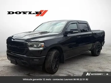 2022 DODGE RAM Sport Night 12P 5.7L 4x4 Tout compris hors homologation 4500e