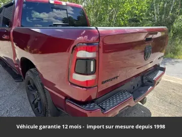2022 DODGE RAM Sport Night 12P 5.7L 4x4 Tout compris hors homologation 4500e