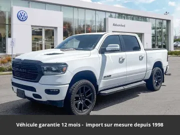 2022 DODGE RAM Sport Night 12P 5.7L 4x4 Tout compris hors homologation 4500e