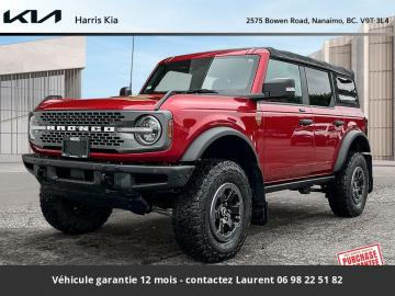 2021 Ford Bronco Badlands Advanced 4P 4X4 Tout compris hors homologation 4500e