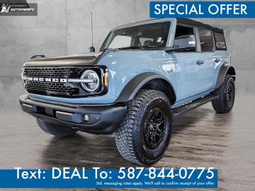 2022 Ford Bronco Wildtrak Advanced 4P 4WD Tout compris hors homologation 4500e